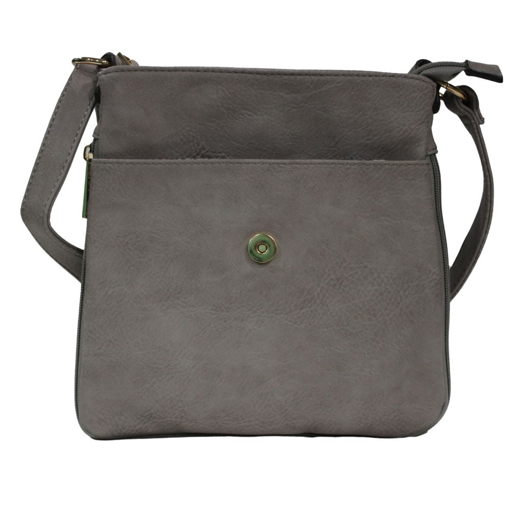 Heart Trinity Knot Expandable Shoulder Bag - Black