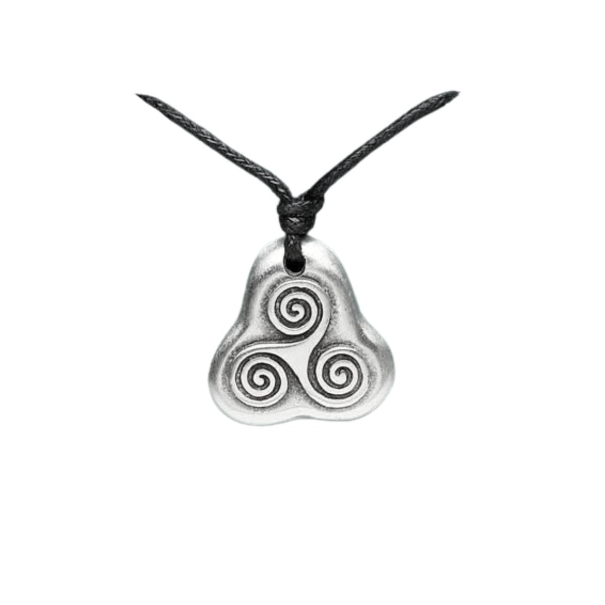 Heritage Collection Pewter Triple Spiral Necklace