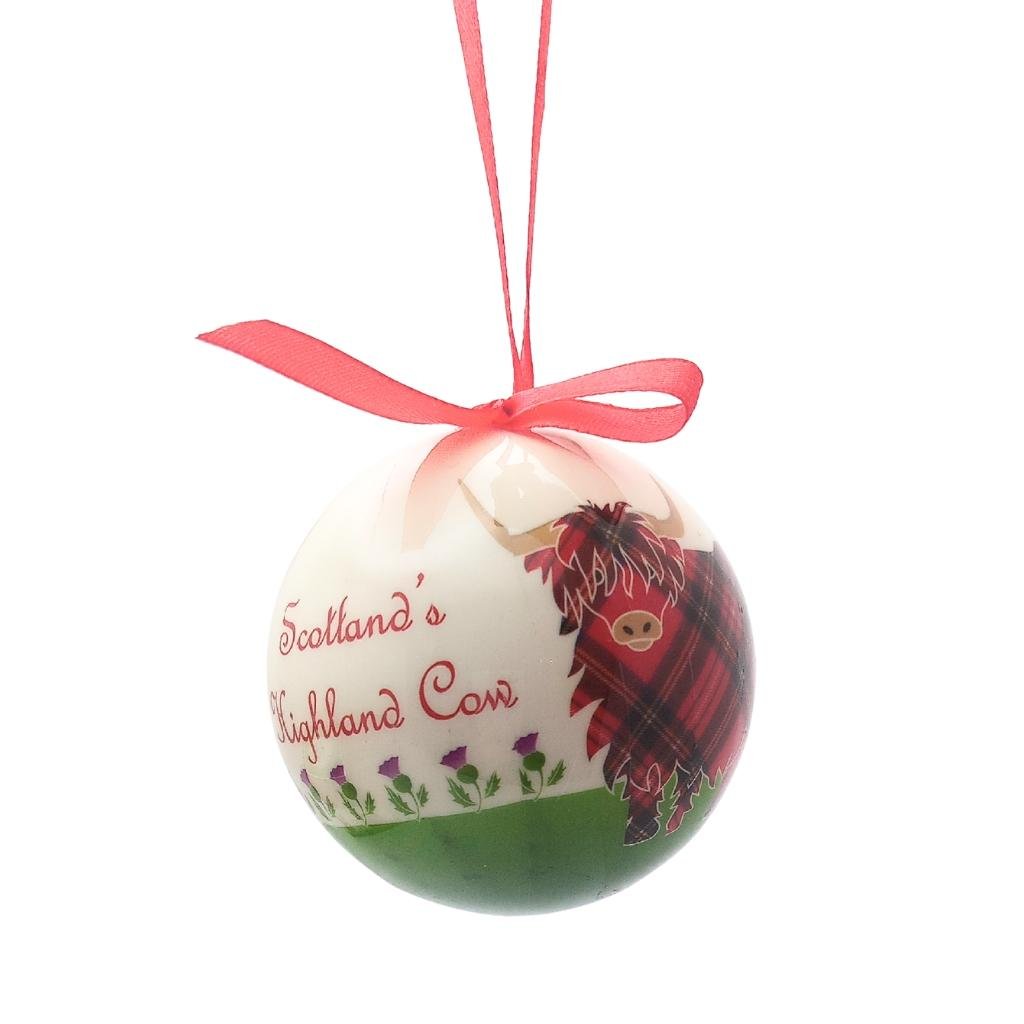 Highland Cow Bauble