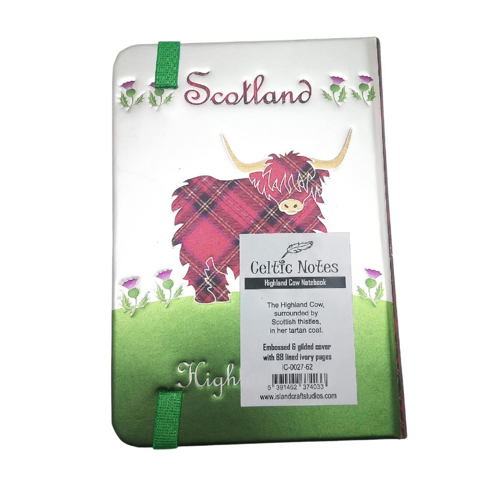 Highland Cow Foil Notebook