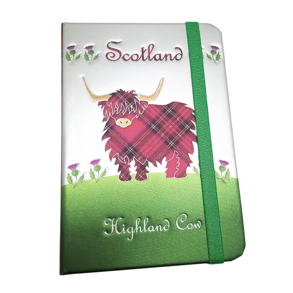Highland Cow Foil Notebook