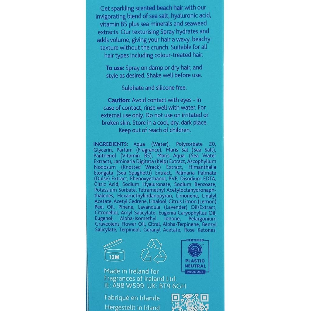 Inis Hair Sea Salt Spray- 150ml