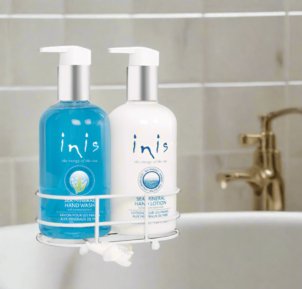 Inis Hand Care Caddy - Sea Mineral Handwash and Hand Lotion 10fl.oz