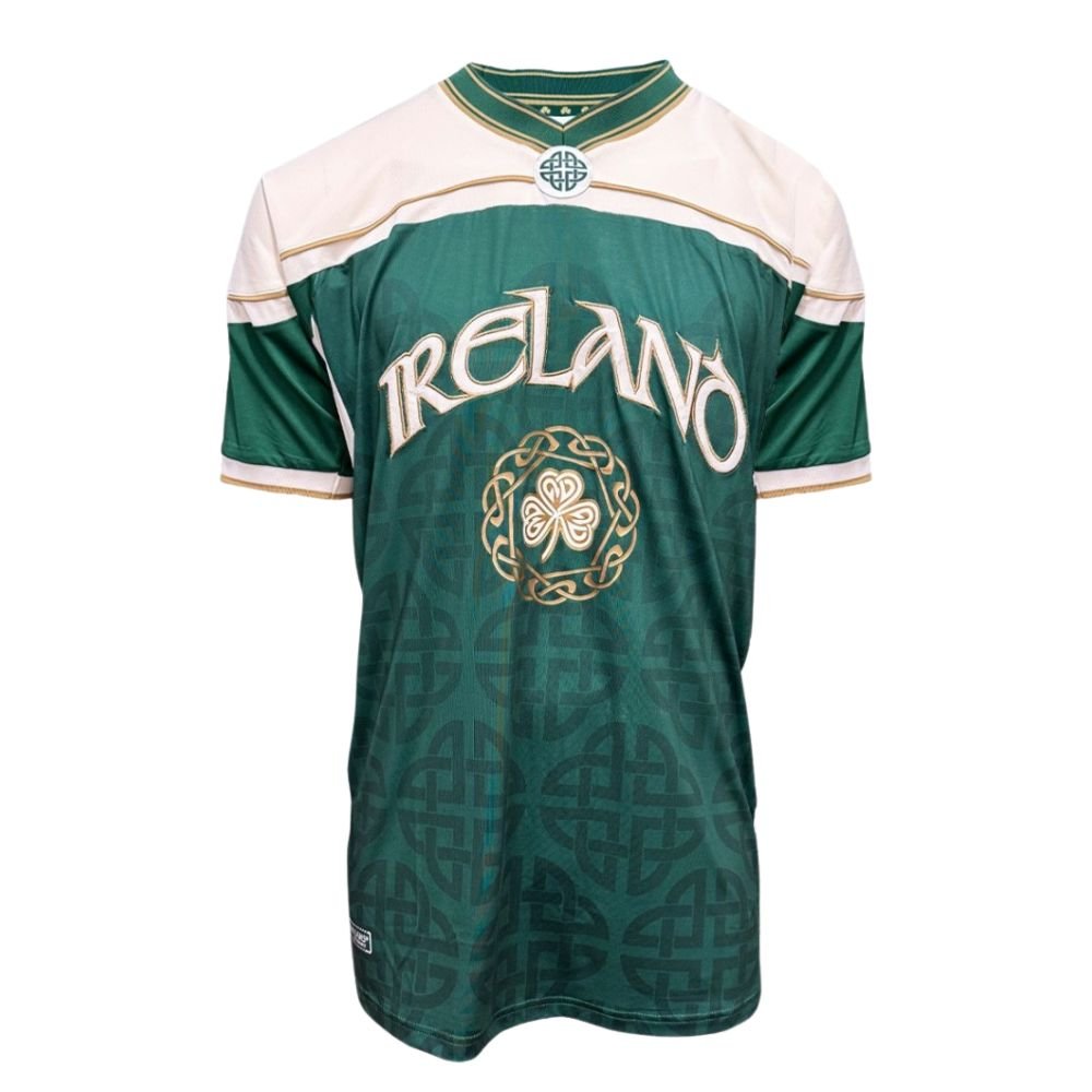 Ireland Celtic American Football Jersey - Green/Cream