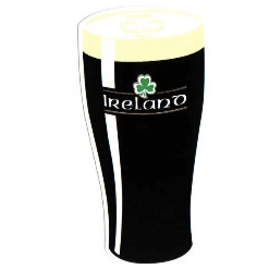 Ireland Pint Sticker - The Celtic Gift Store - Gift