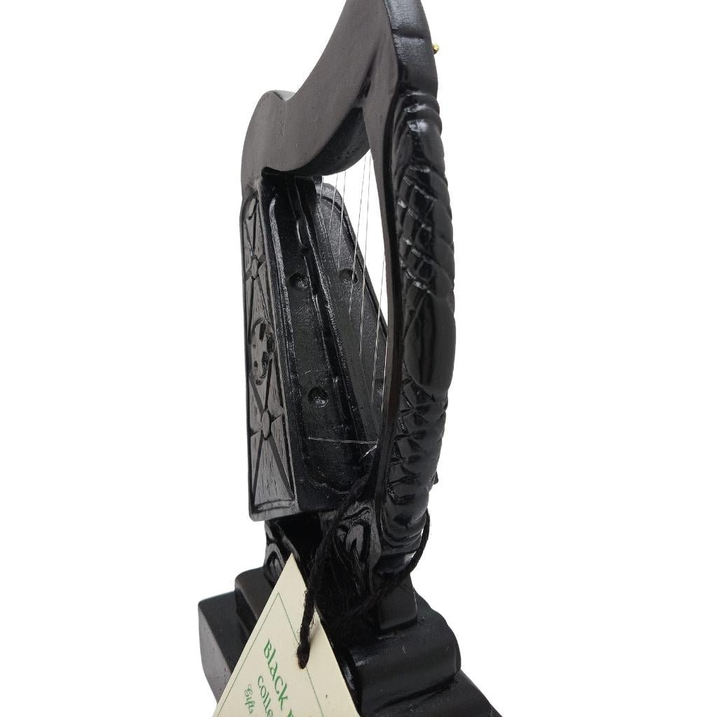 Irish Bardic Turf Harp 7.5" by Island Turf Crafts - Decor