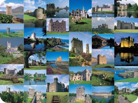 Irish Castles Placemats (Set of 4) - The Celtic Gift Store - Tableware