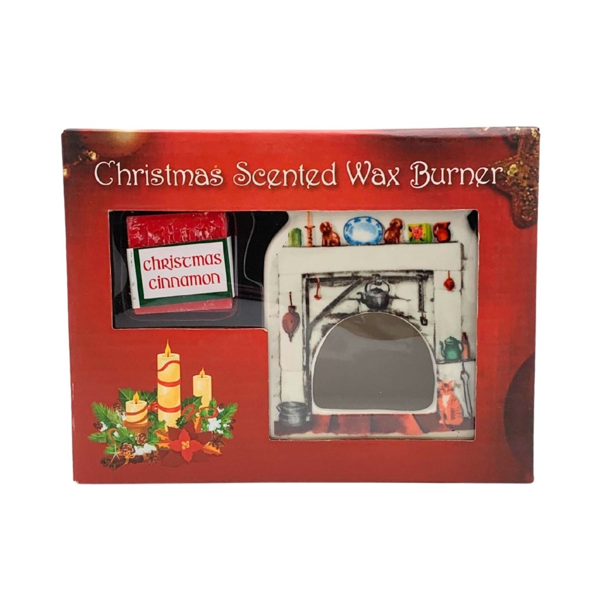 Irish Christmas Cinnamon Scented Wax Burner - The Celtic Gifts Store - Gifts - Home