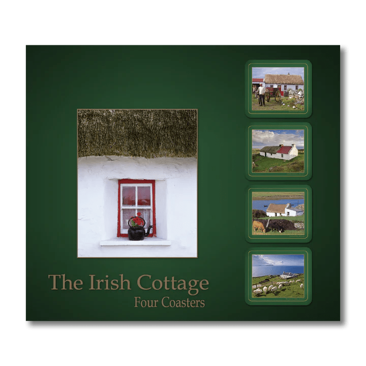 Irish Cottage Coasters - The Celtic Gift Store - Decor