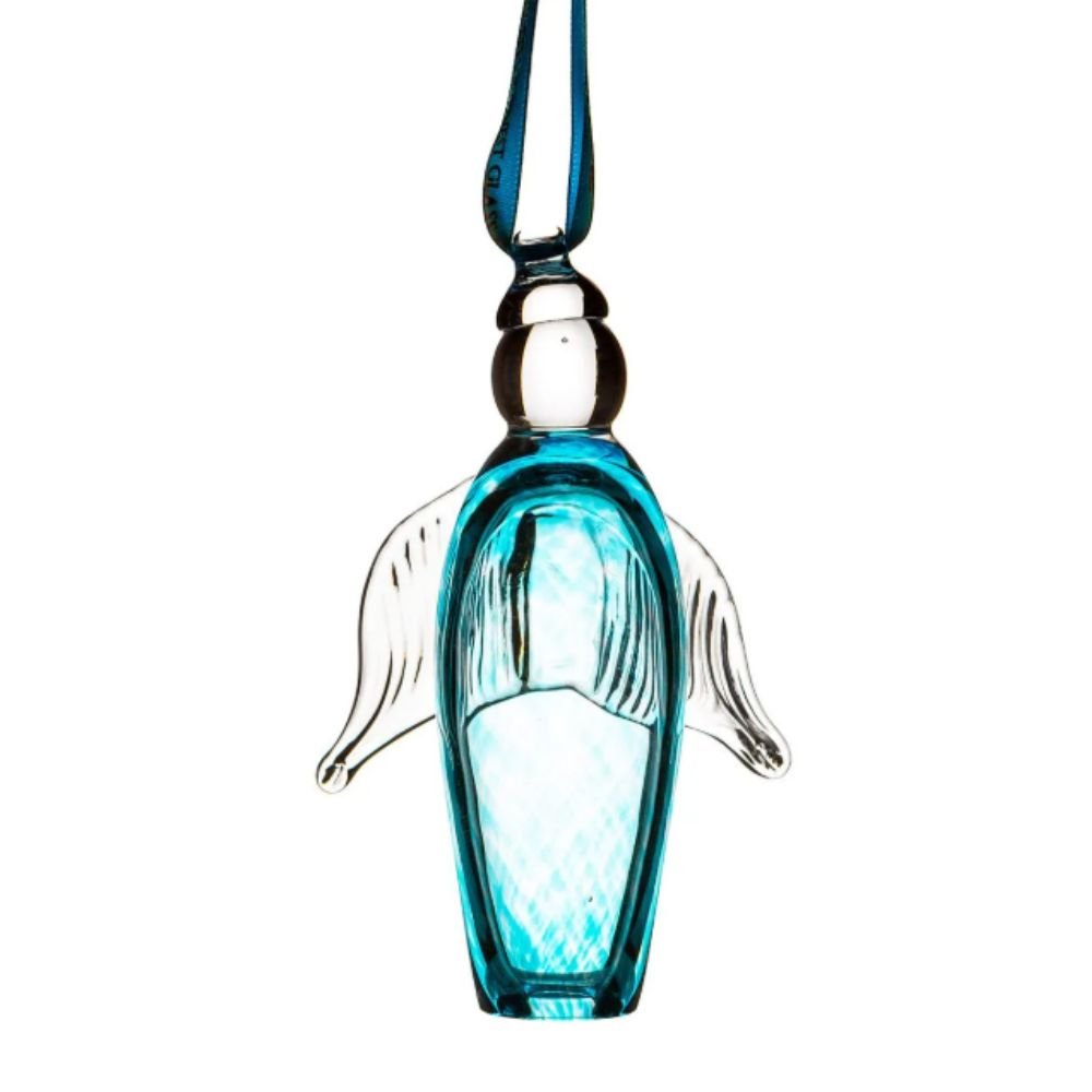 Irish Handmade Glass Company Blue Angel Ornament - The Celtic Gift Store - Home and Gift