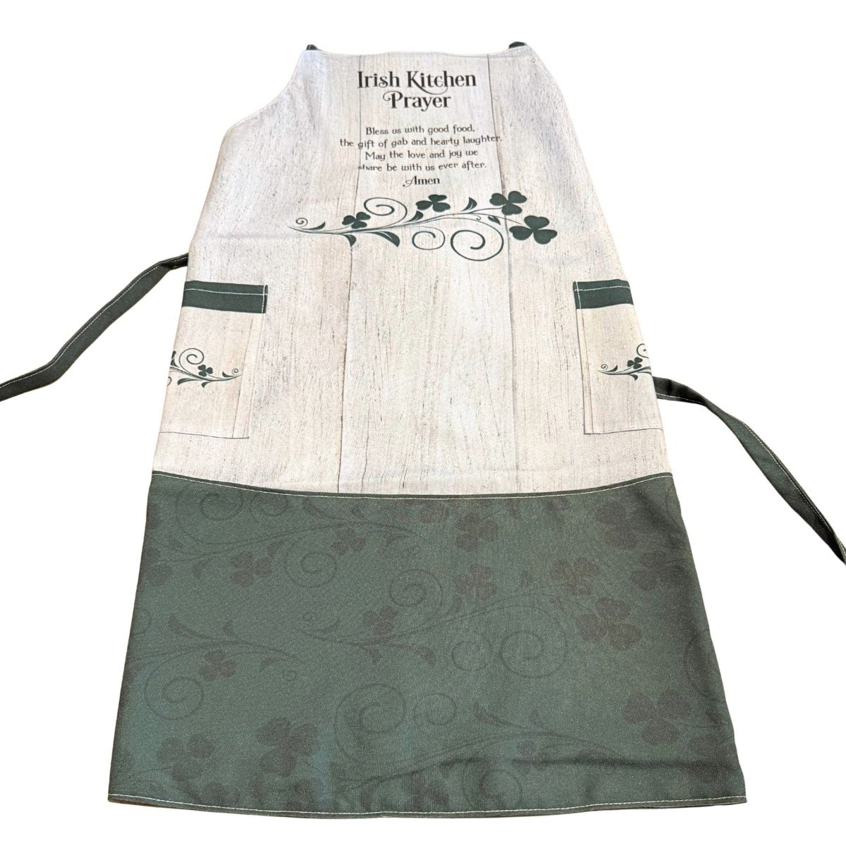 Irish Kitchen Prayer Apron - The Celtic Gift Store - Apparel & Accessories