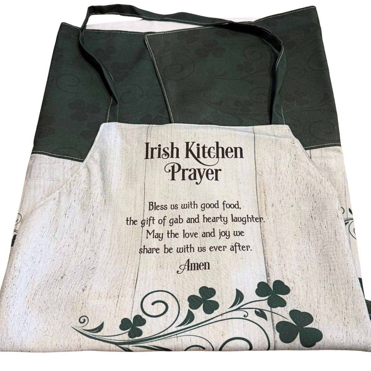 Irish Kitchen Prayer Apron - The Celtic Gift Store - Apparel & Accessories