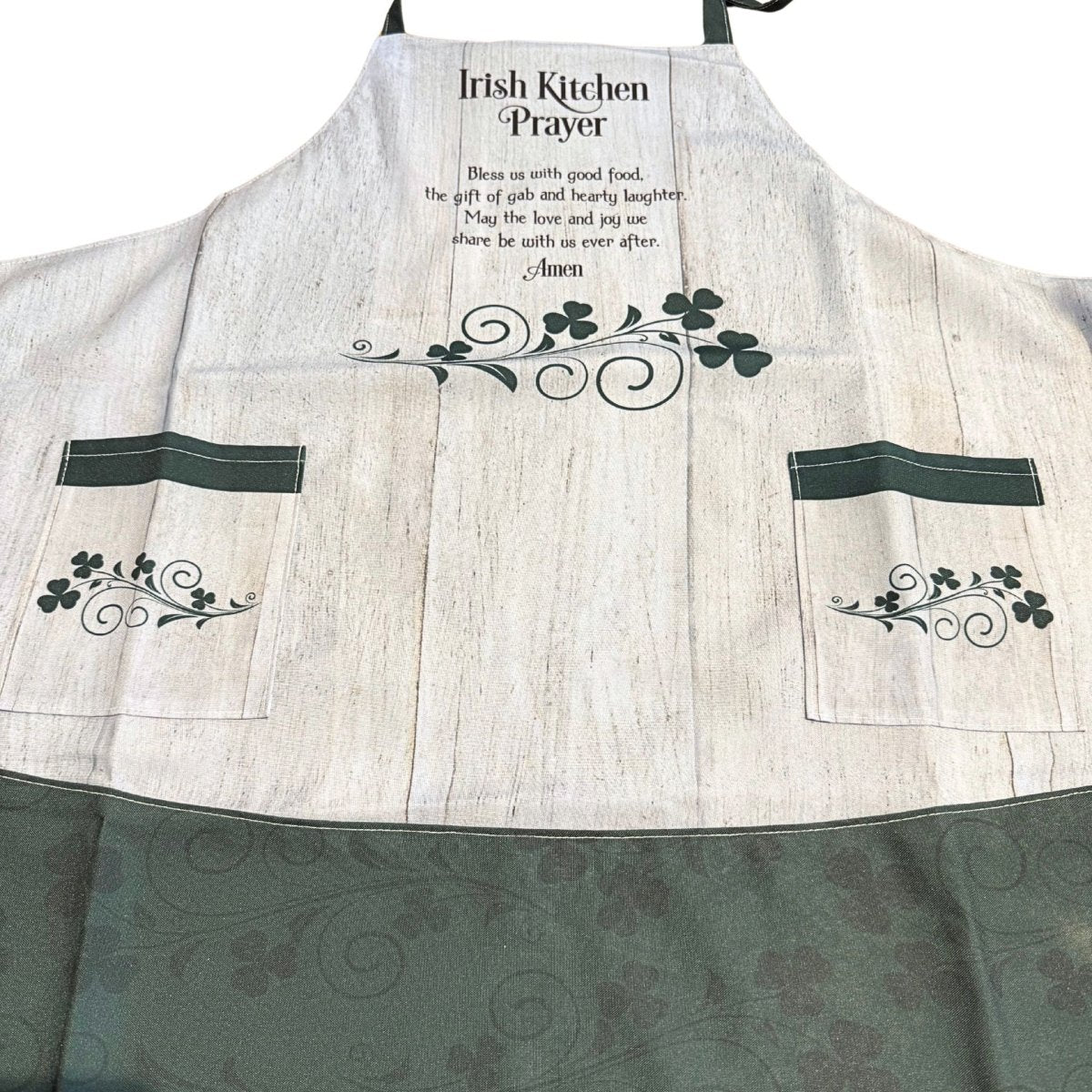 Irish Kitchen Prayer Apron - The Celtic Gift Store - Apparel & Accessories