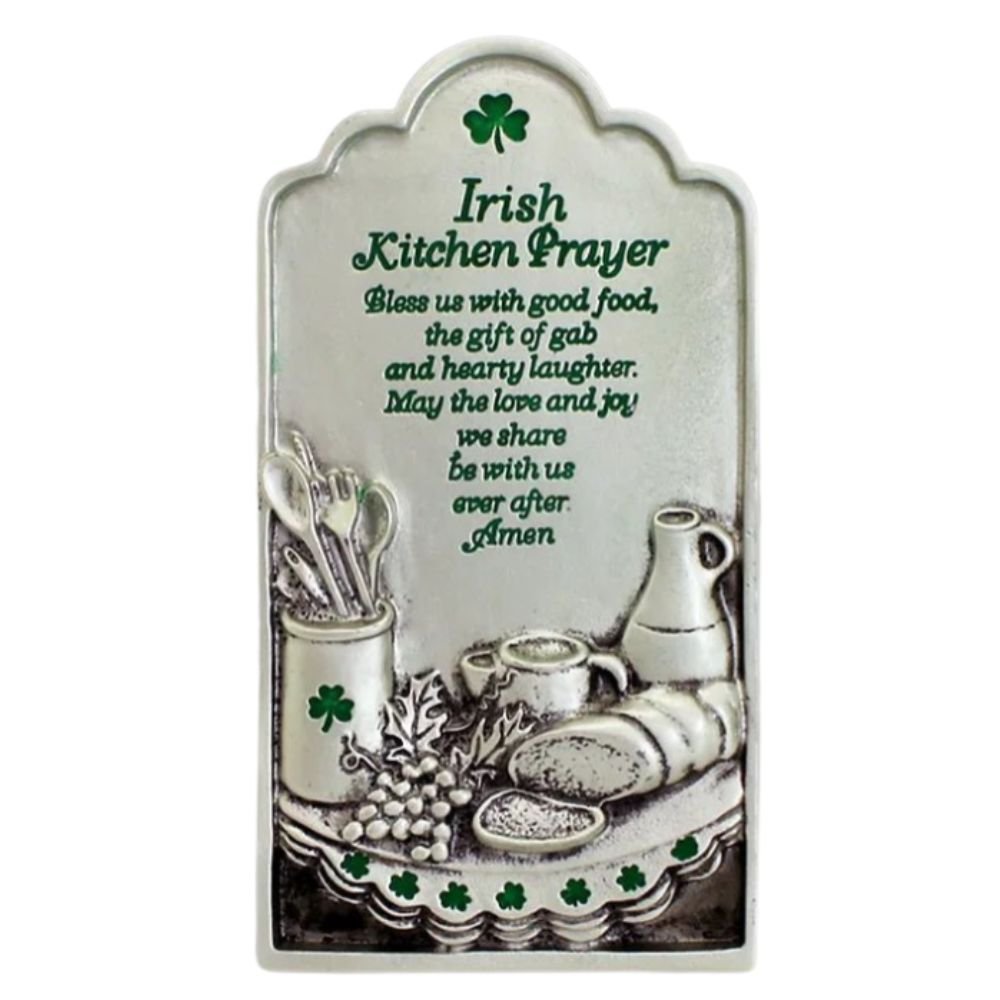 Irish Kitchen Prayer Plaque - The Celtic Gift Store - Decor