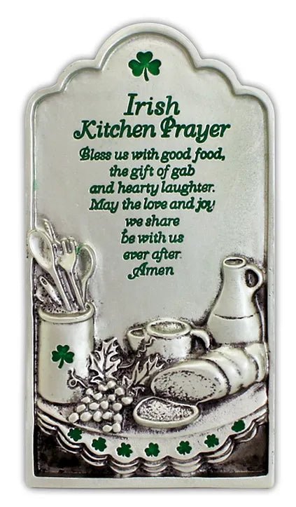 Irish Kitchen Prayer Plaque - The Celtic Gift Store - Decor