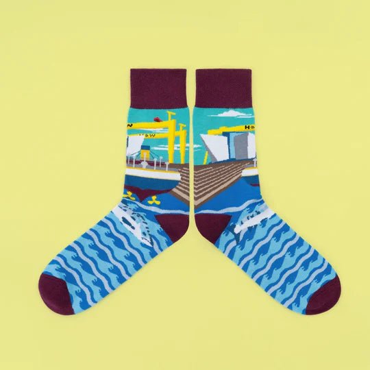 Irish Landmark Socks - Belfast - The Celtic Gift Store - Socks