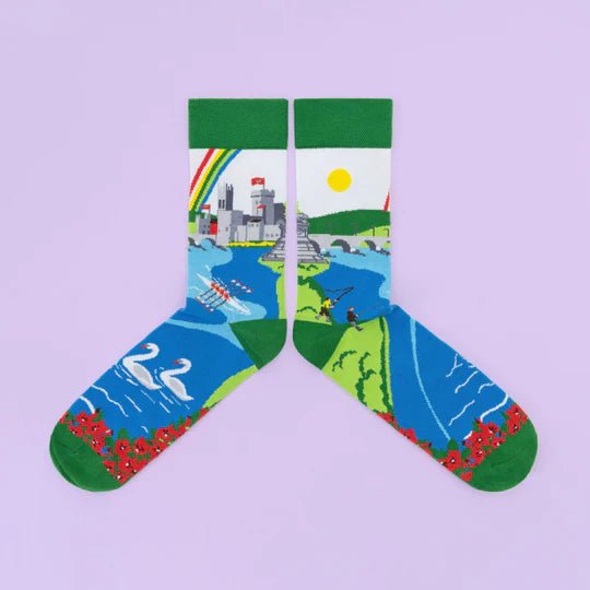Irish Landmark Socks - Limerick - The Celtic Gift Store - Socks