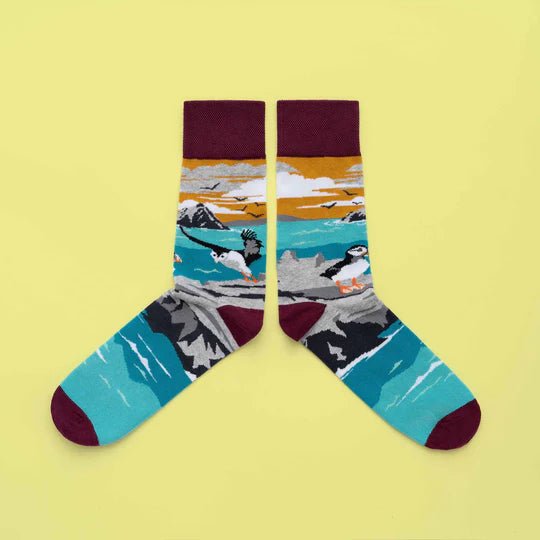 Irish Landmark Socks - Skellig - The Celtic Gift Store - Socks