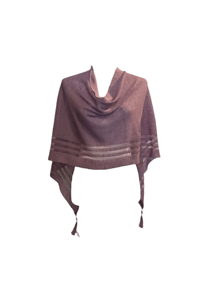 Irish Linen Poncho - Lilac - The Celtic Gift Store - Apparel & Accessories