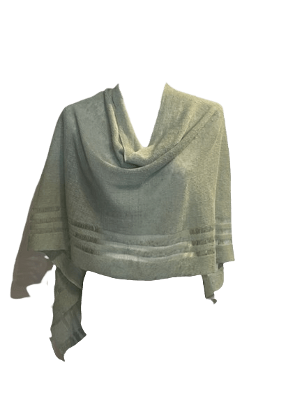 Irish Linen Poncho - Mint - The Celtic Gift Store - Apparel & Accessories