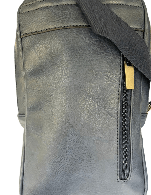 Irish Shamrock Box Pocket Sling Bag - Black - The Celtic Gift Store - Handbags