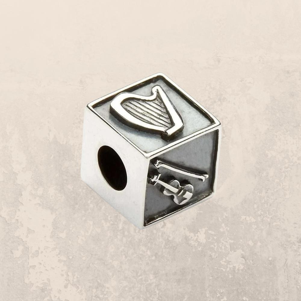 Irish Silver Music Bead