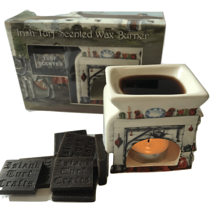 Irish Turf Scented Wax Burner - The Celtic Gift Store - Candles, Wax Melts, Incense