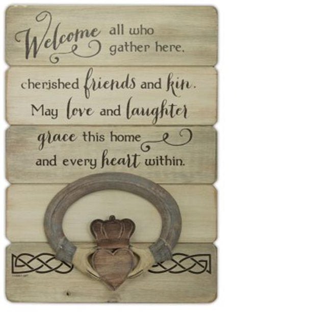 Irish Welcome Plaque - The Celtic Gift Store - Decor