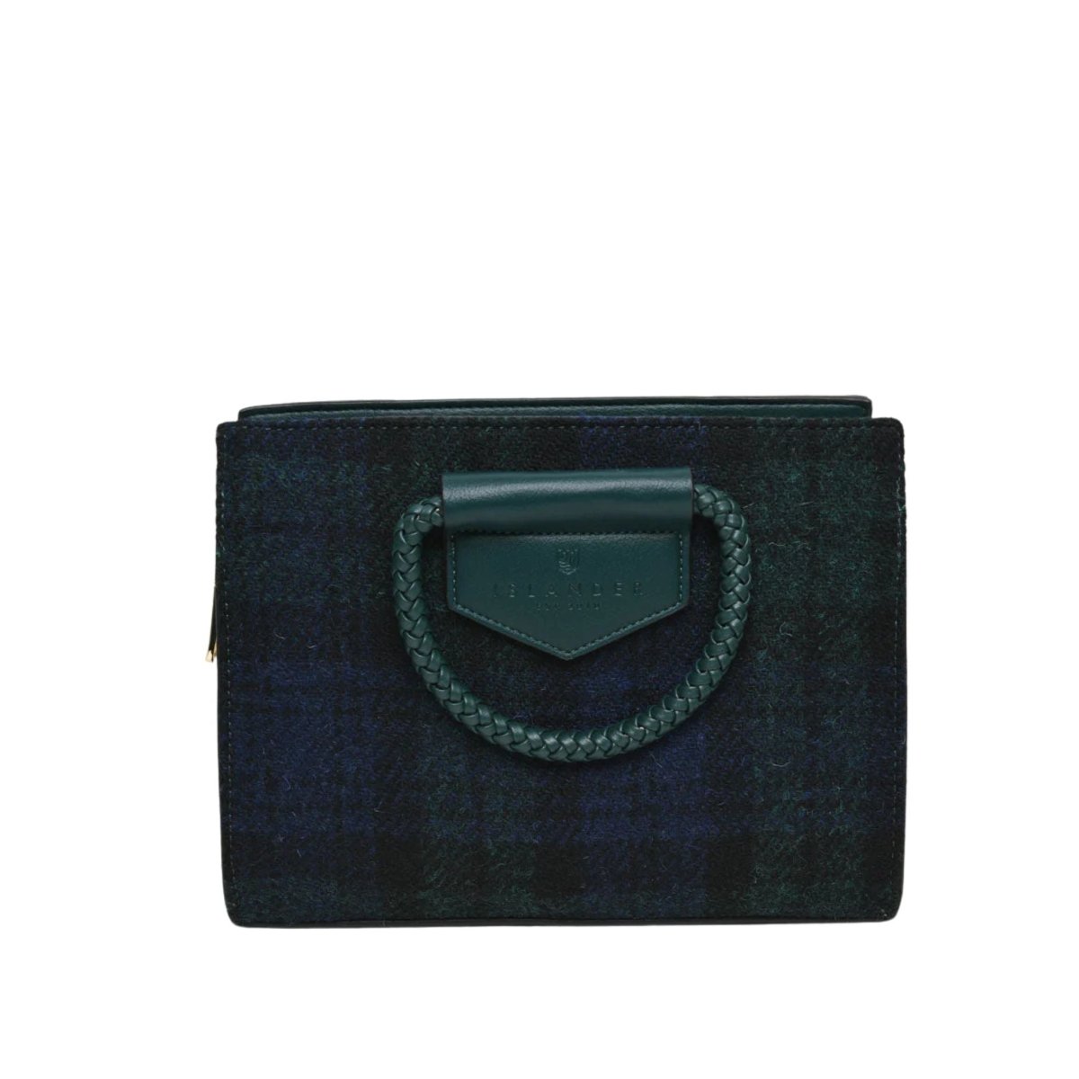 Islander Harris Tweed Arran Tote 'Black Watch Tartan'