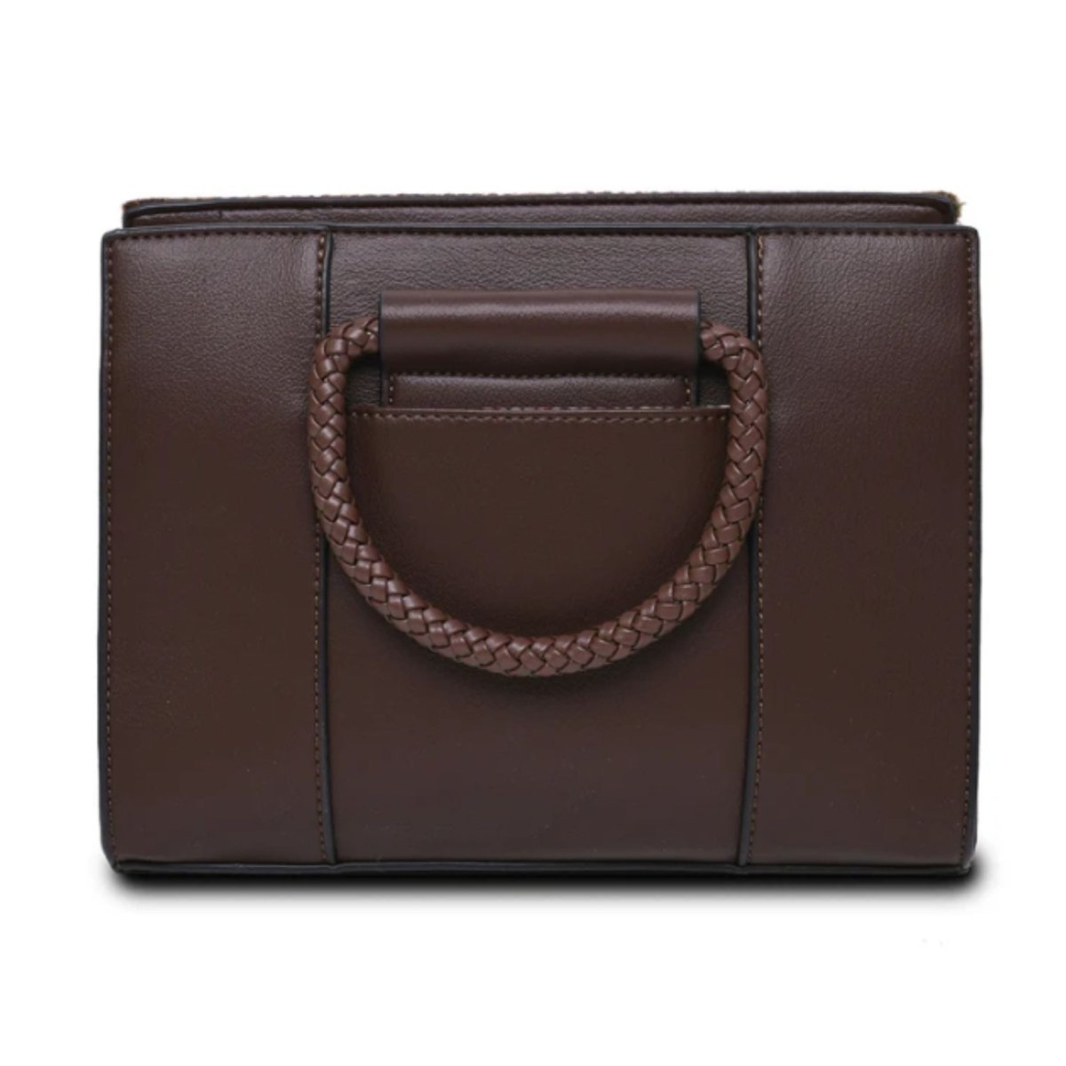 Islander Harris Tweed Arran Tote 'Chestnut Tartan' - The Celtic Gift Store - Handbags