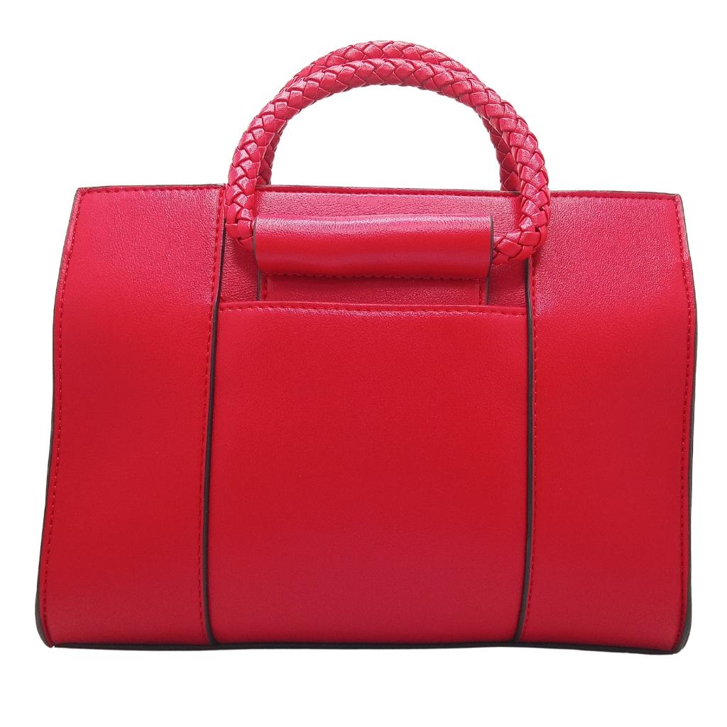 Islander Harris Tweed Arran Tote 'Fuchsia Tartan'