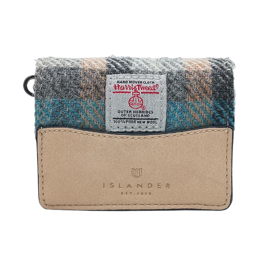Islander Harris Tweed Card Case 'Islander Tartan'