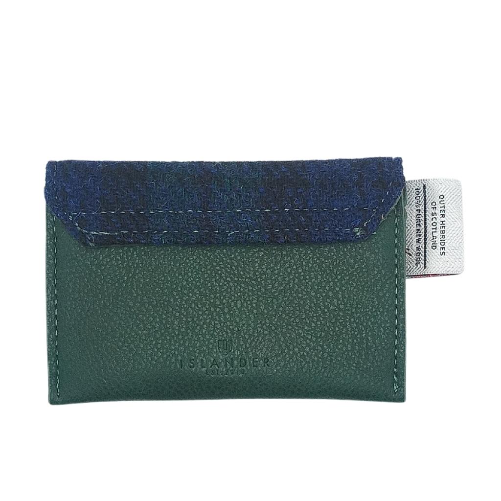 Islander Harris Tweed Card Wallet 'Black Watch Tartan'
