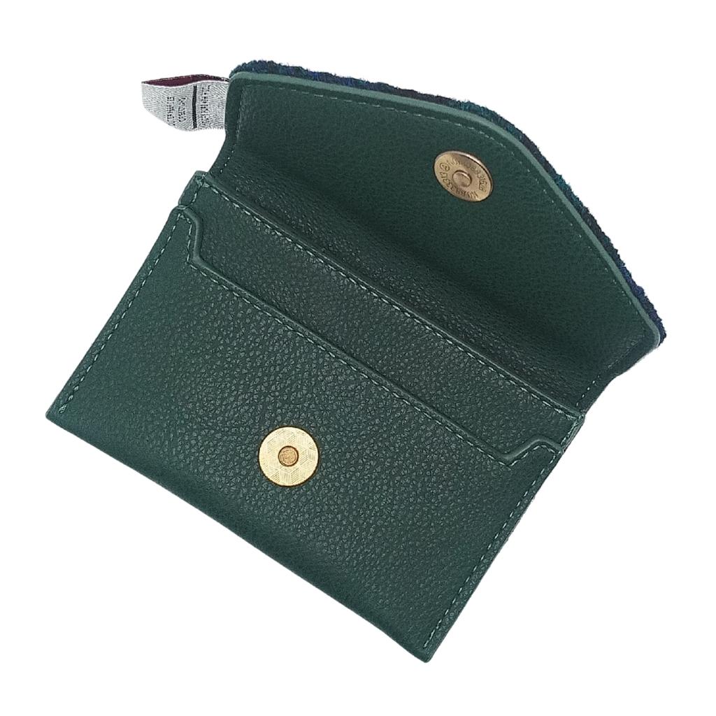 Islander Harris Tweed Card Wallet 'Black Watch Tartan'