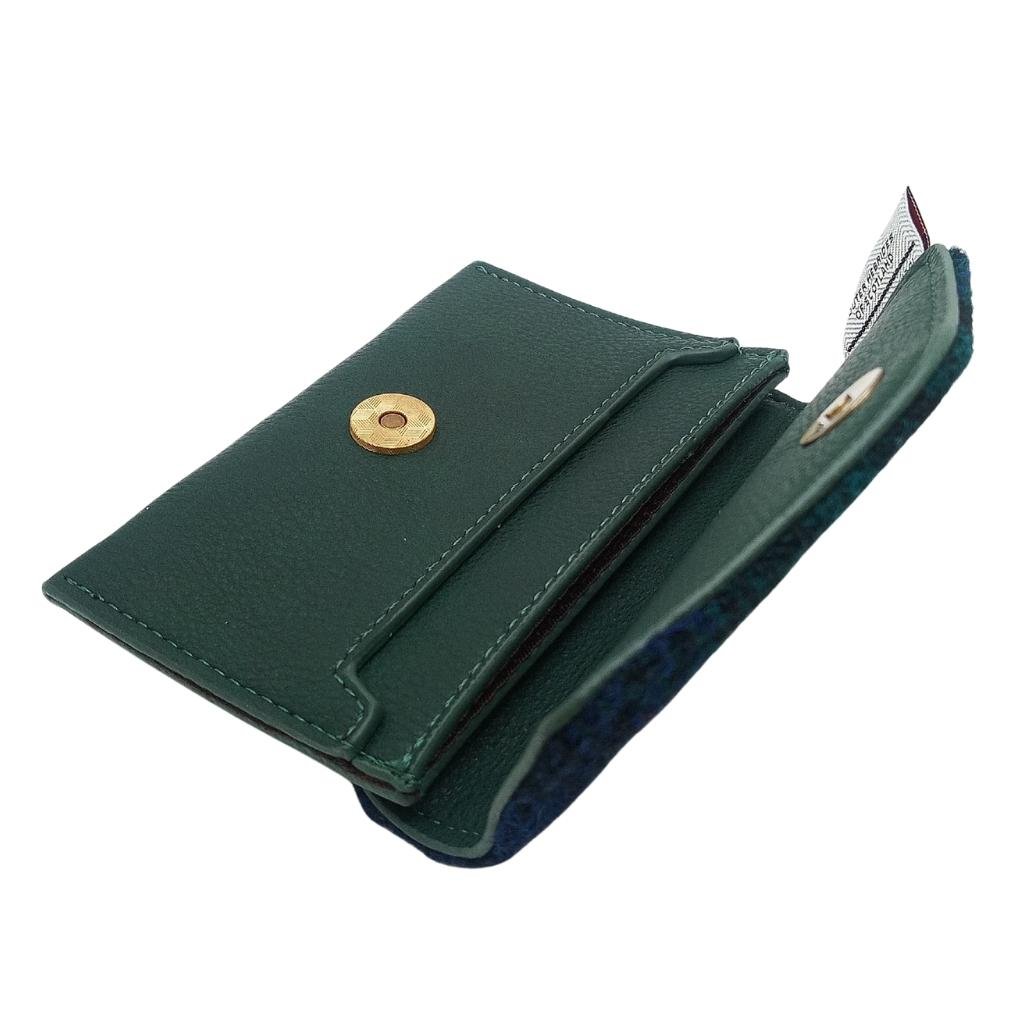 Islander Harris Tweed Card Wallet 'Black Watch Tartan'