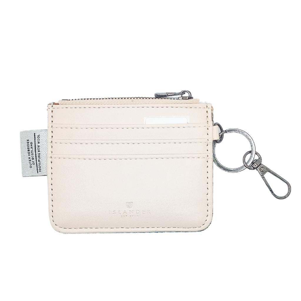 Islander Harris Tweed Card Zip Wallet 'Islander Tartan'