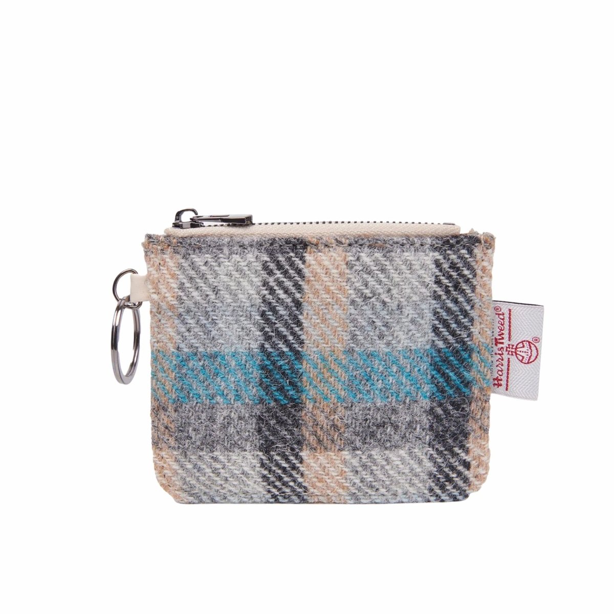 Islander Harris Tweed Card Zip Wallet 'Islander Tartan'