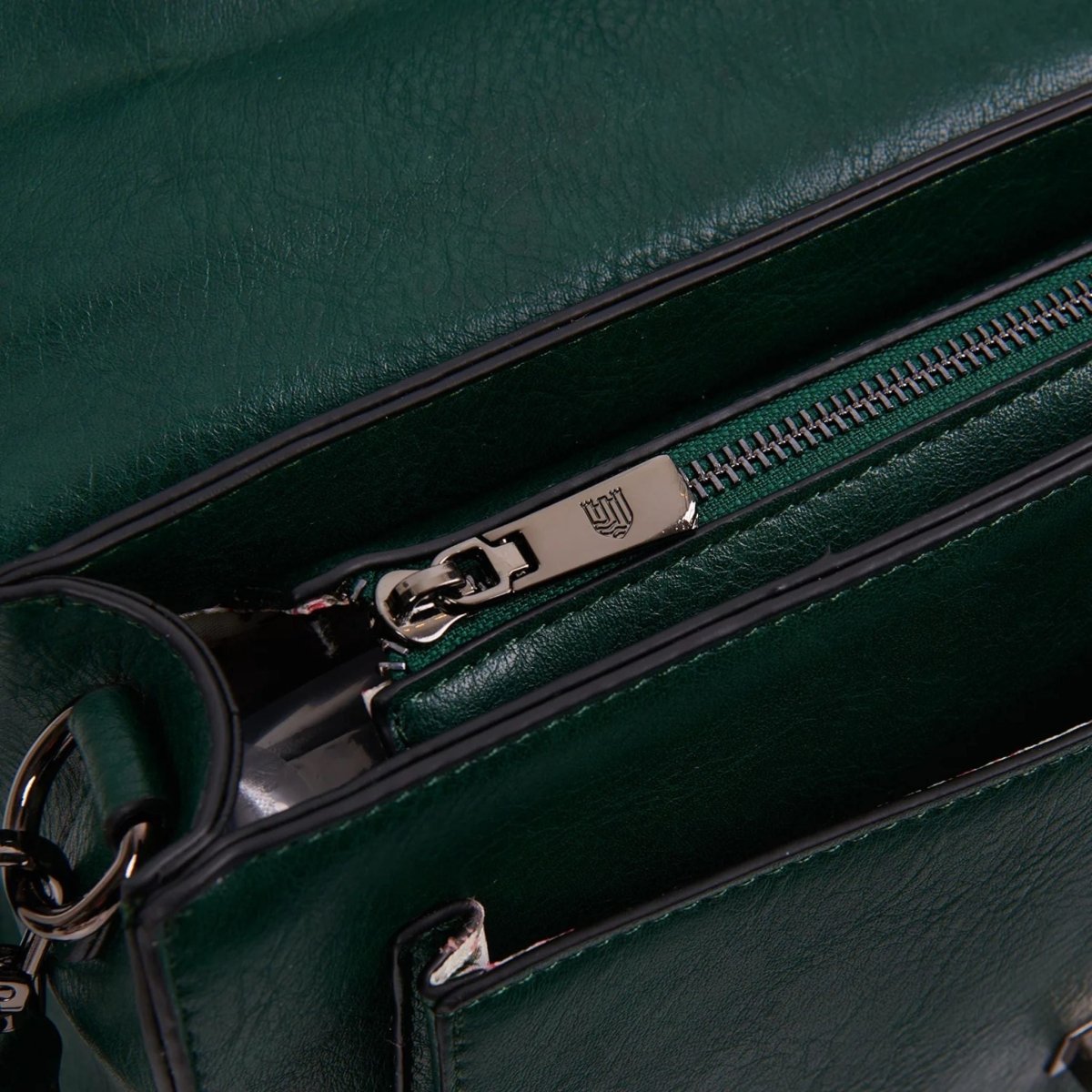 Islander Harris Tweed Large Satchel 'Chestnut and Blue Tartan'