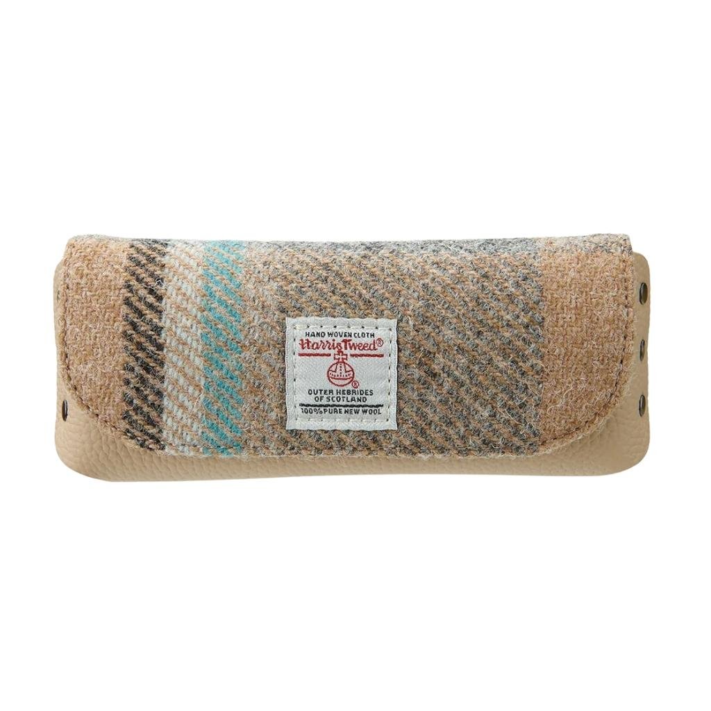 Islander Harris Tweed Leather Glasses Case 'Islander Check' by Islander - Glasses Case