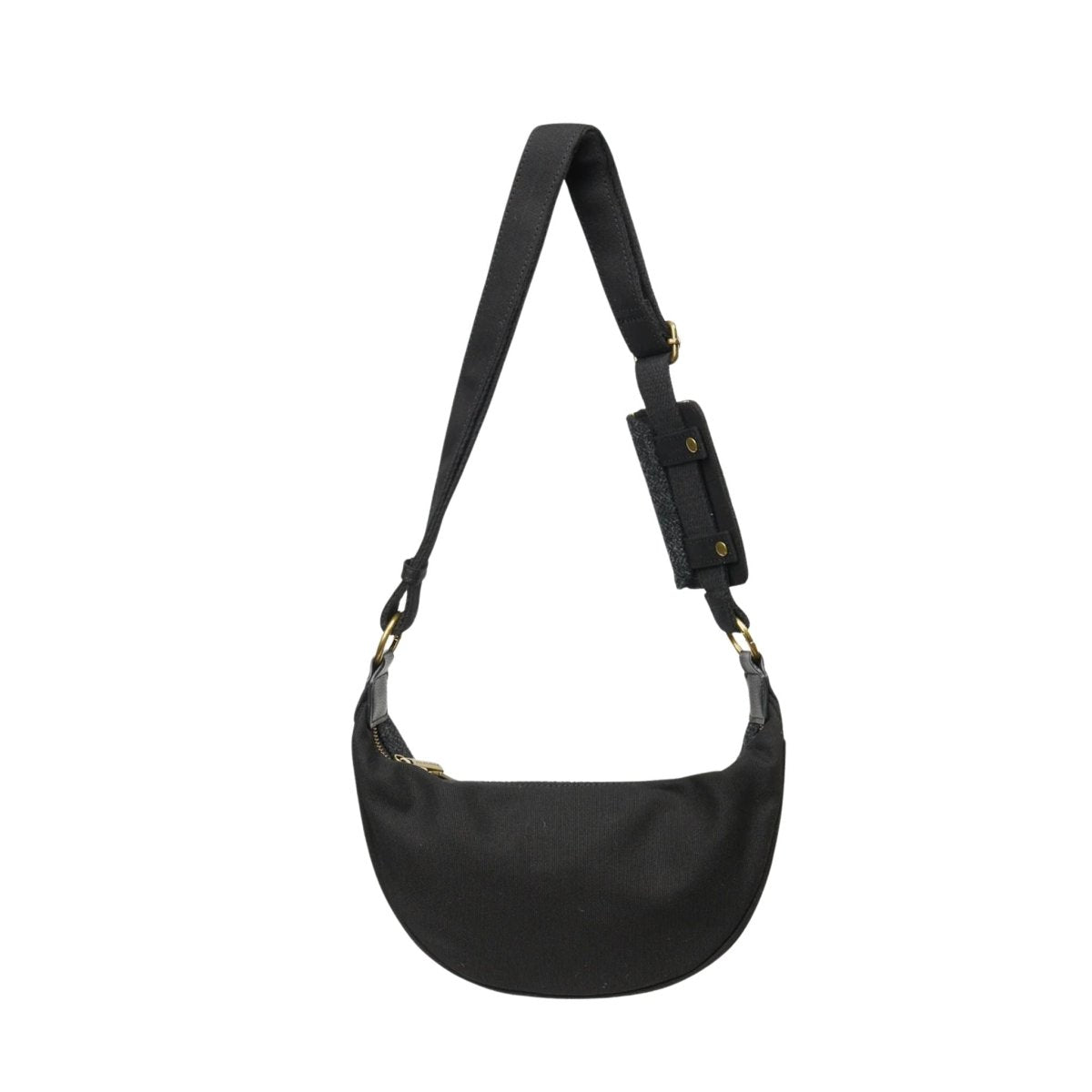 Islander Harris Tweed Luna Bag 'Black Herringbone'