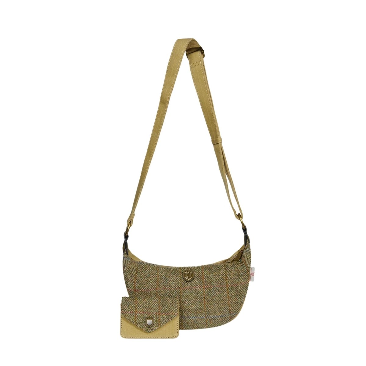 Islander Harris Tweed Luna Bag 'Chestnut Herringbone'