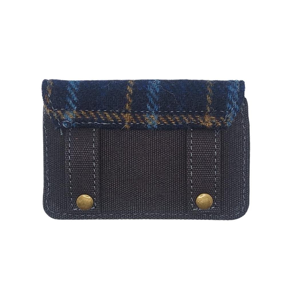Islander Harris Tweed Luna Bag 'Navy Tartan'