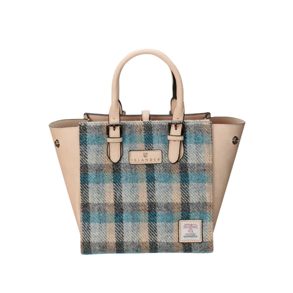 Islander Harris Tweed Medium Caillie Tote 'Islander Tartan'