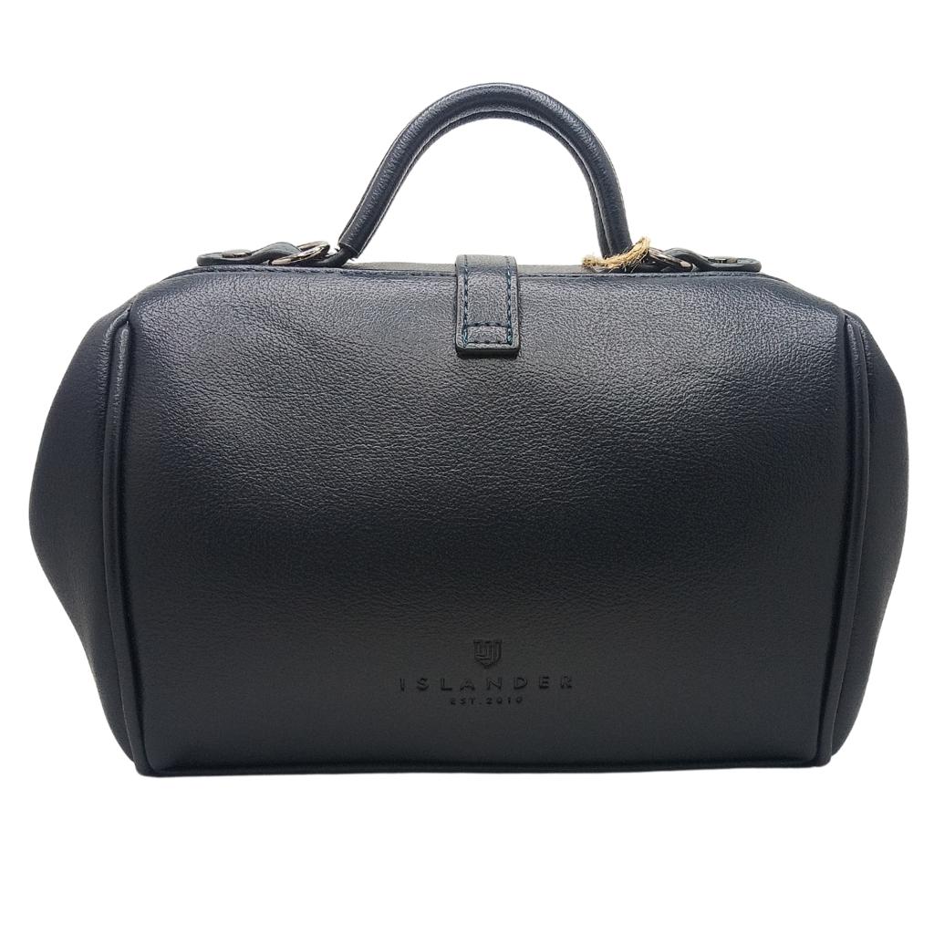 Islander Harris Tweed Medium Doctor Bag 'Black Watch Tartan'