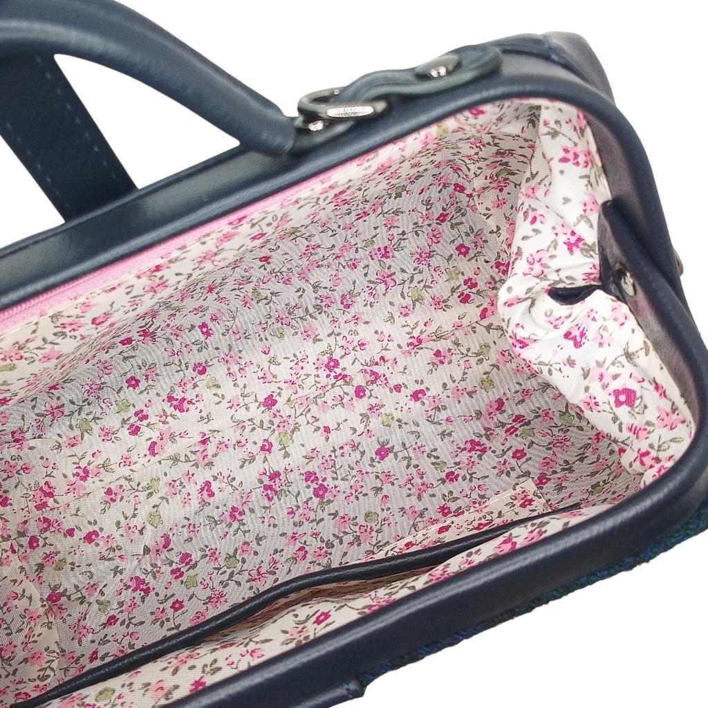 Islander Harris Tweed Medium Doctor Bag 'Black Watch Tartan'