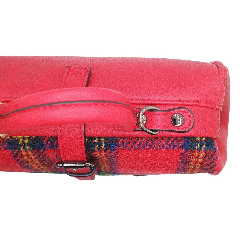 Islander Harris Tweed Medium Doctor Bag 'Royal Stewart Tartan'