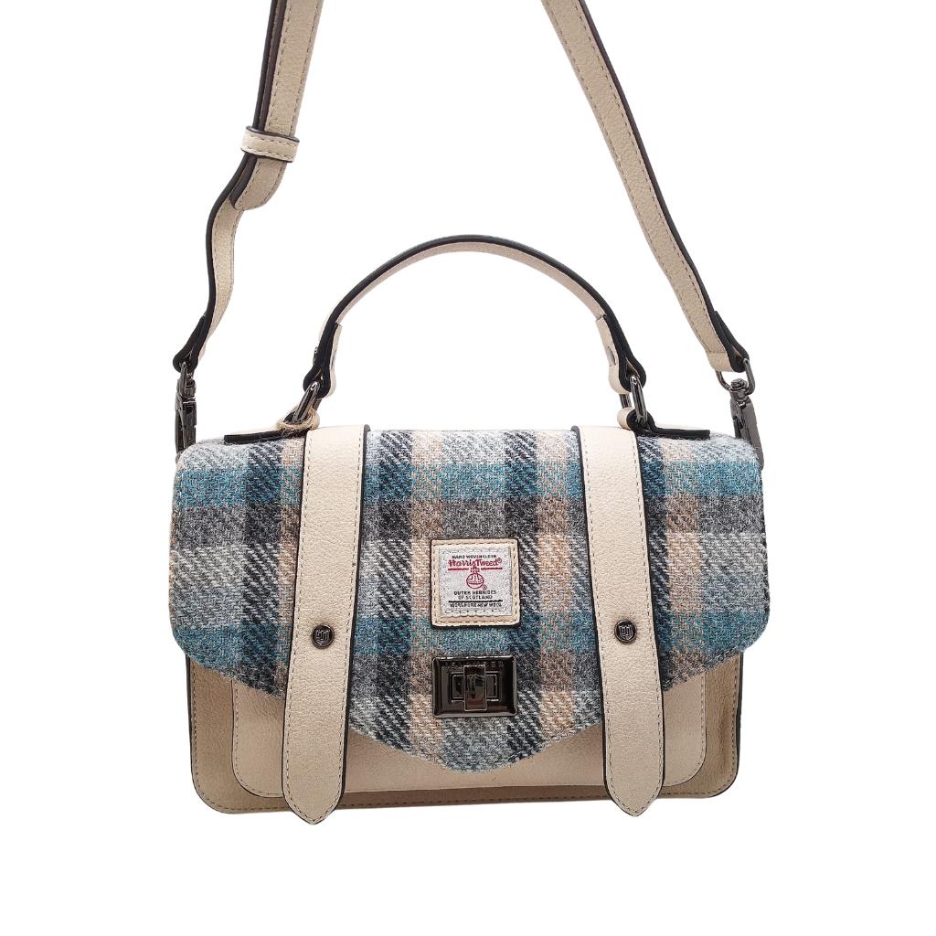 Islander Harris Tweed Medium Satchel 'Islander Tartan' by Islander - Handbags
