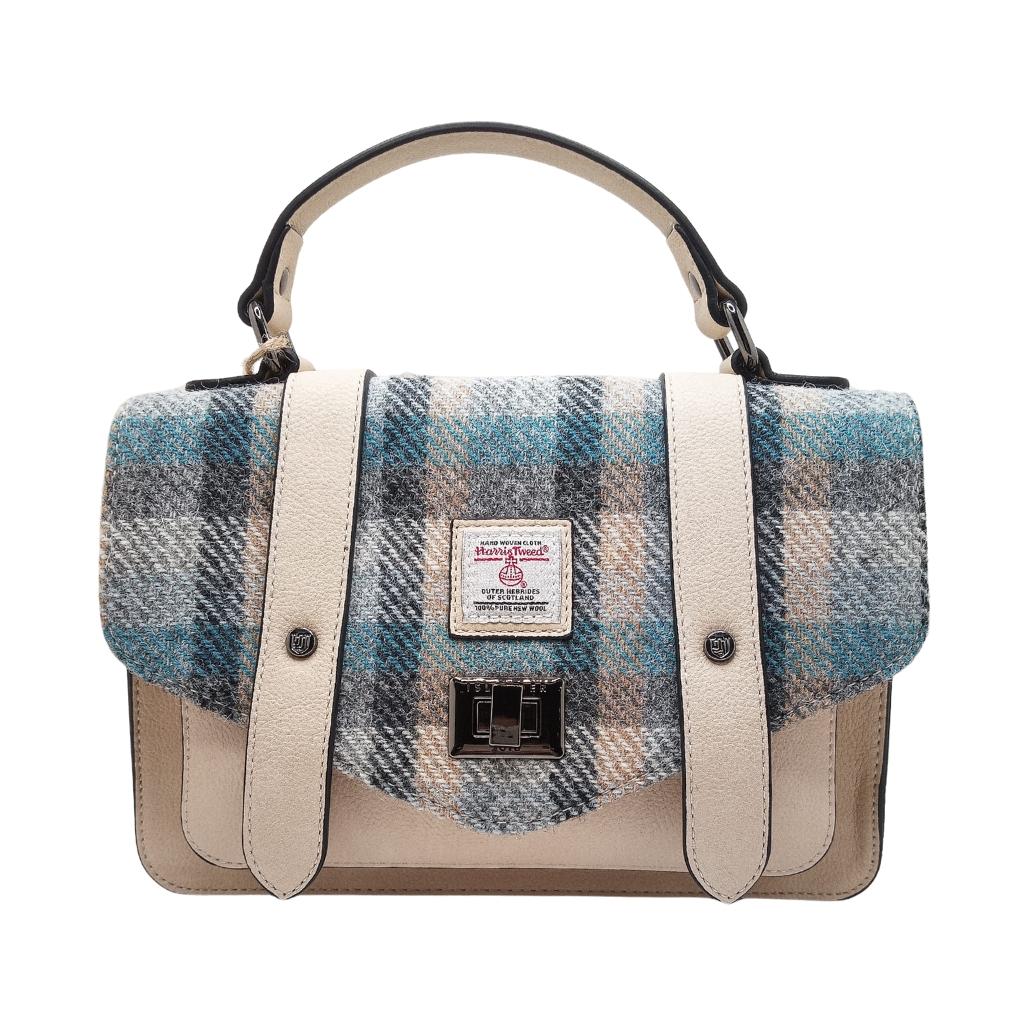 Islander Harris Tweed Medium Satchel 'Islander Tartan' by Islander - Handbags