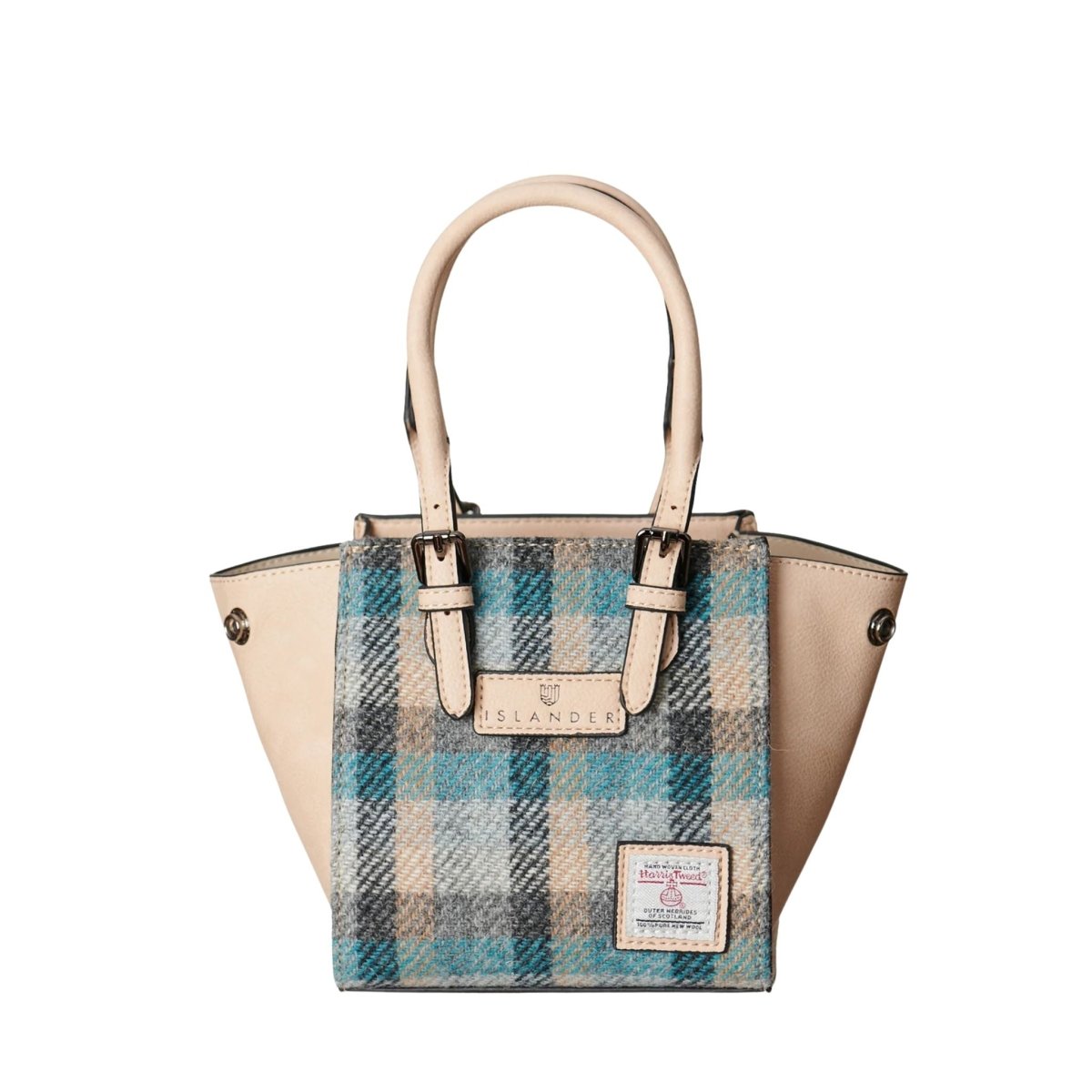 Islander Harris Tweed Mini Caillie Tote 'Islander Tartan'