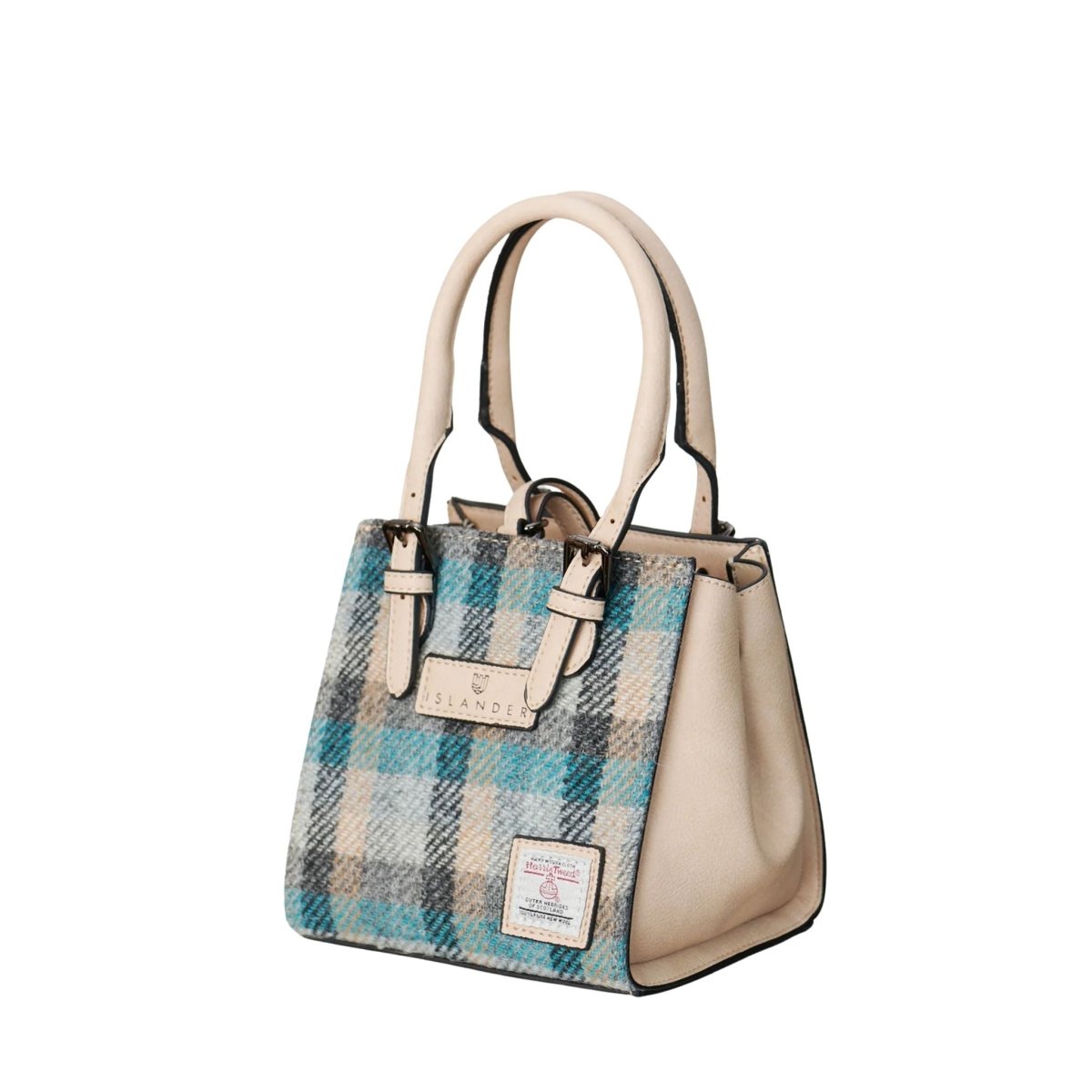Islander Harris Tweed Mini Caillie Tote 'Islander Tartan'